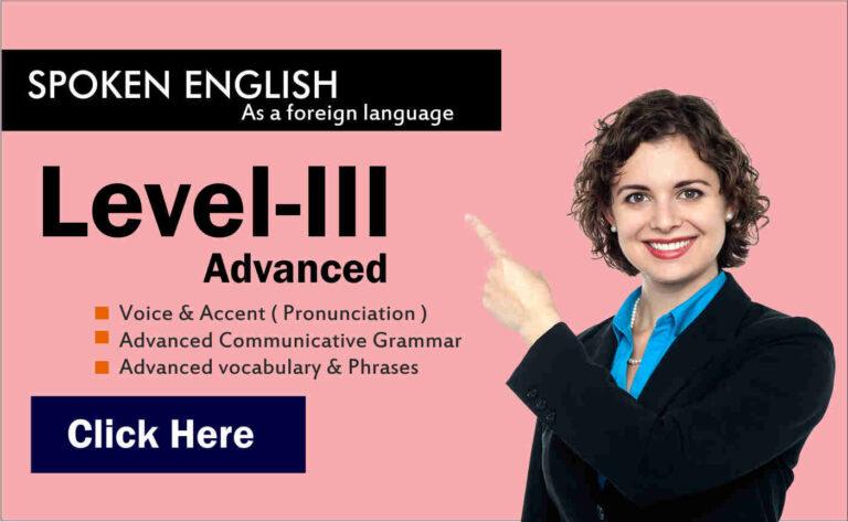 Spoken English | Public Speaking Level-3